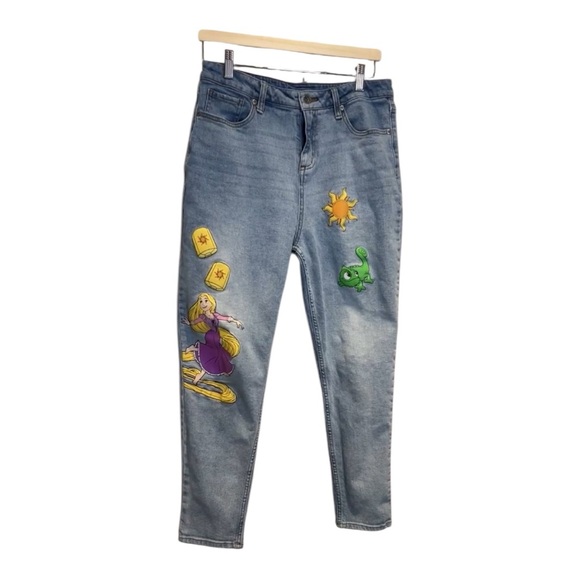Disney Denim - Disney Princess Tangled Mom Jeans size 9